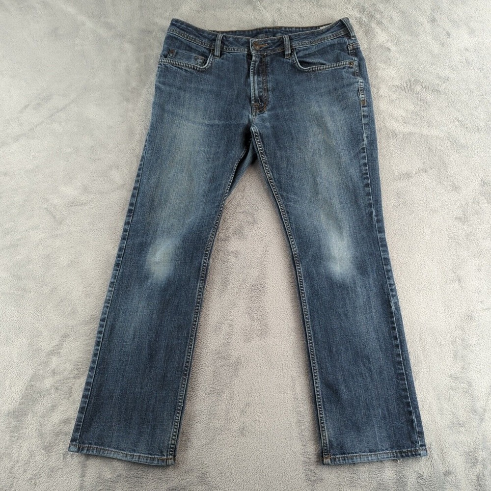 Buffalo David Bitton Men's Straight Jeans - Dark Blue
